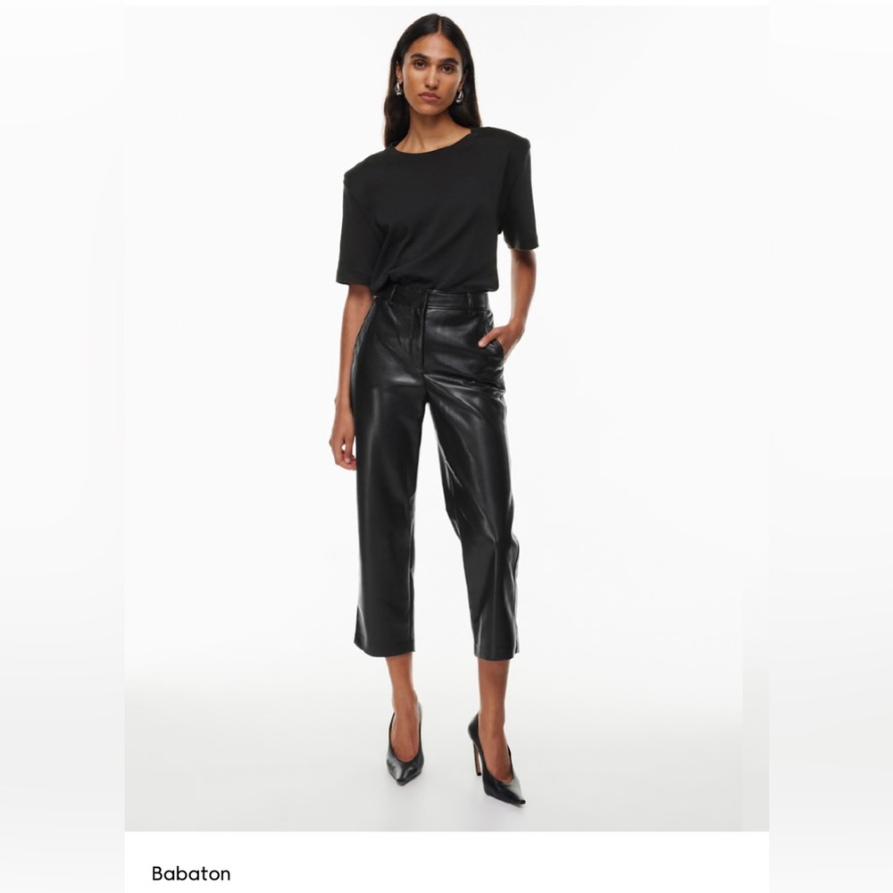 NEW Aritzia Babaton Shiny Command Pant - size 2